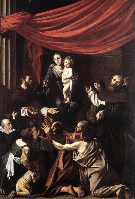 Madonna del Rosario df, Caravaggio