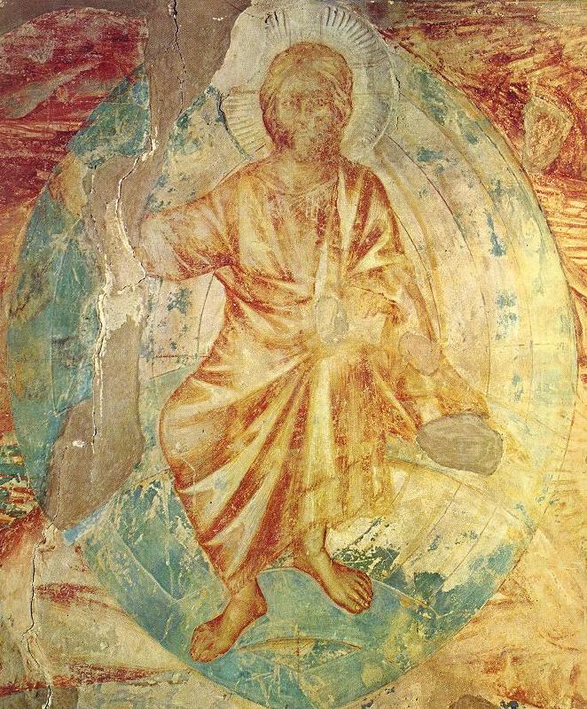 Cimabue Apocalyptical Christ (detail) fg