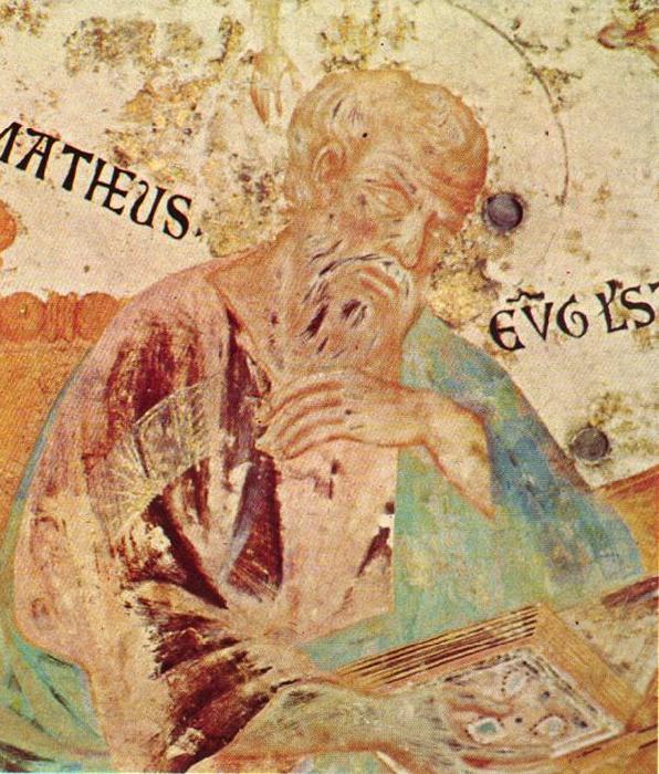 St Matthew (detail) dfg, Cimabue