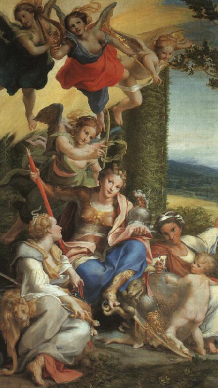 Allegory of Virtue, Correggio