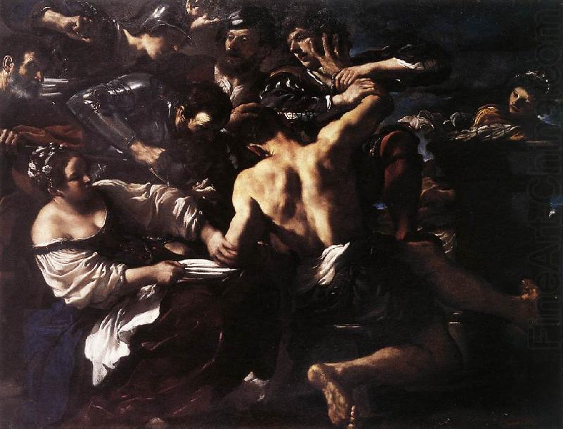 Samson Captured by the Philistines uig, GUERCINO