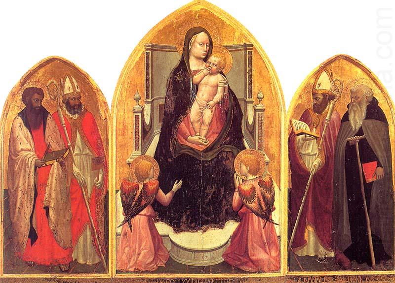 Madonna and Child with St. Anne s, MASACCIO