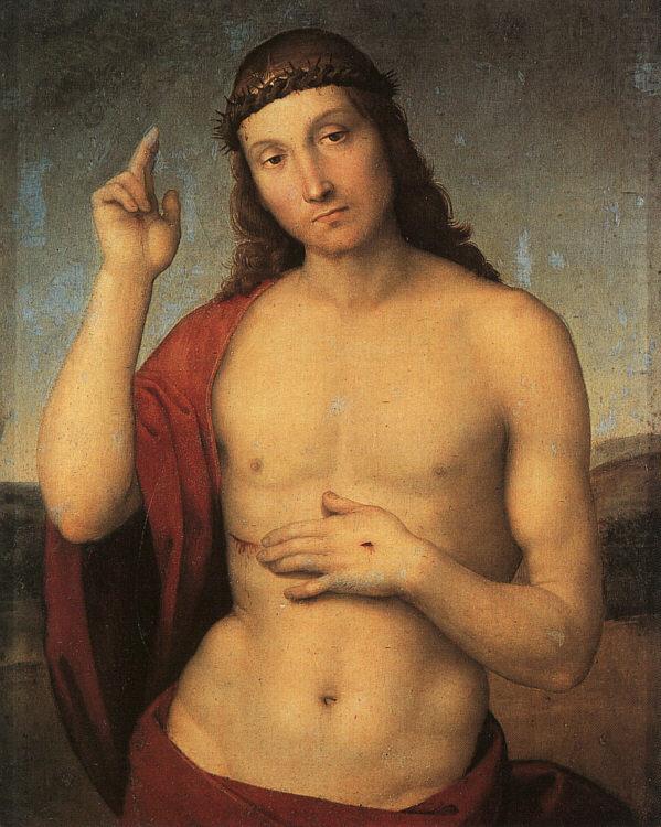 The Blessing Christ, Raphael