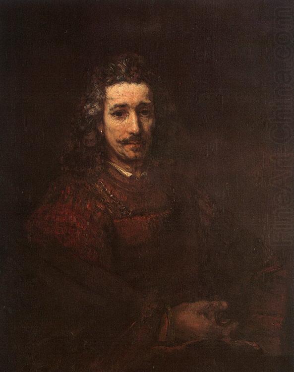 Man with a Magnifying Glass, Rembrandt