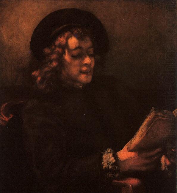 Rembrandt Portrait of Titus