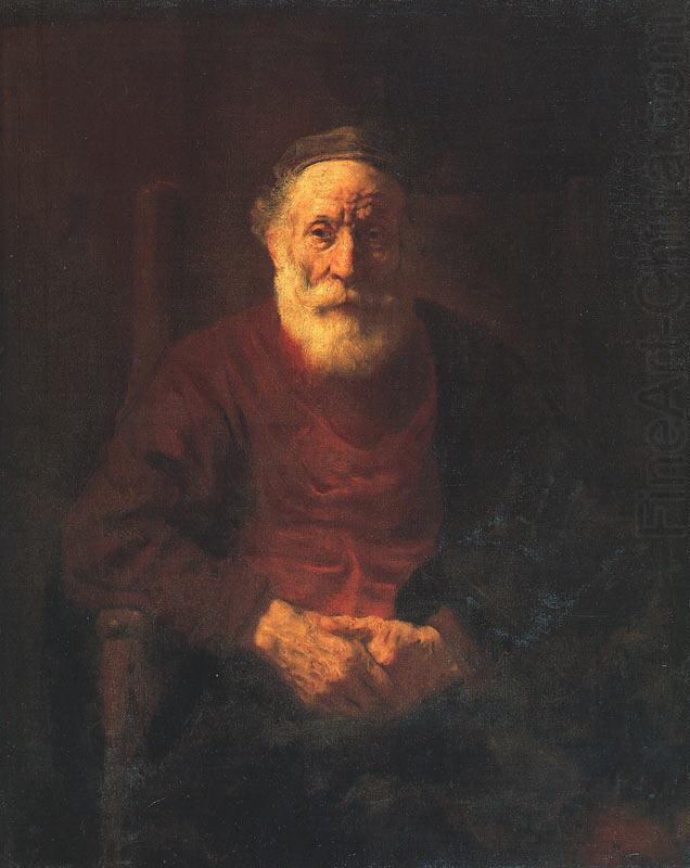 Rembrandt Portrait of an Old Jewish Man