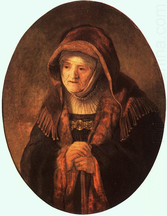 Rembrandt's Mother, Rembrandt