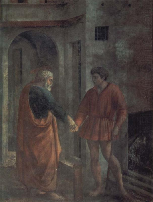 Petrus und der Zollner, MASACCIO