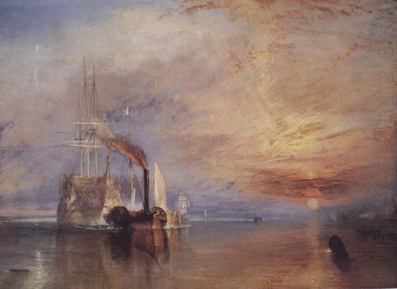 The Fighting Temeraire,Tugged to her Last Berth to be broken up, J.M.W.Turner