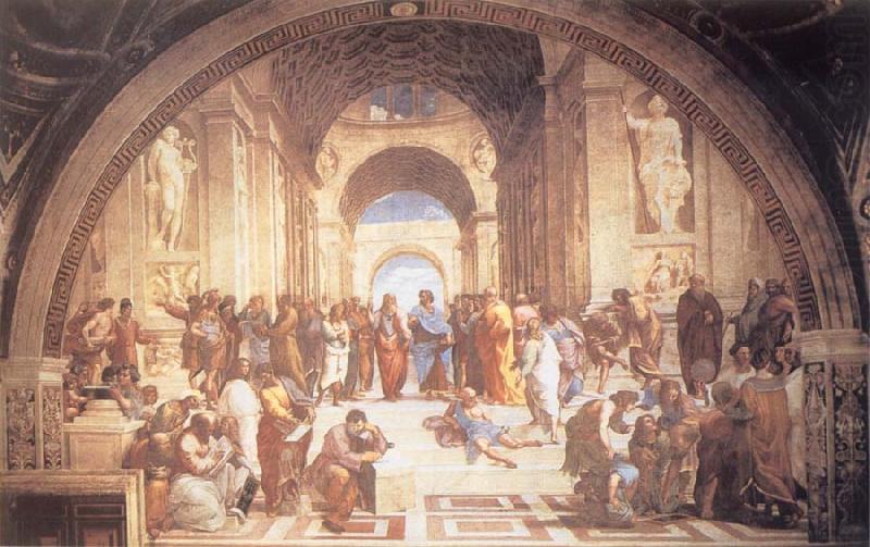 THe School of Athens, Raphael