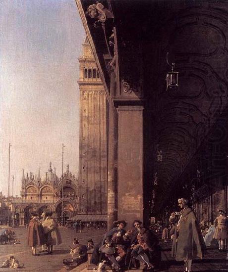 Looking East from the South West Corner, Canaletto