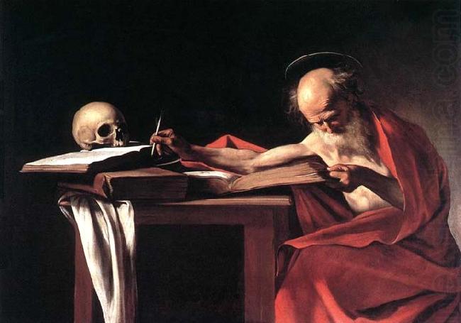 St Jerome, Caravaggio