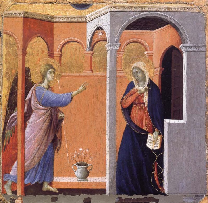 The Annunciation, Duccio