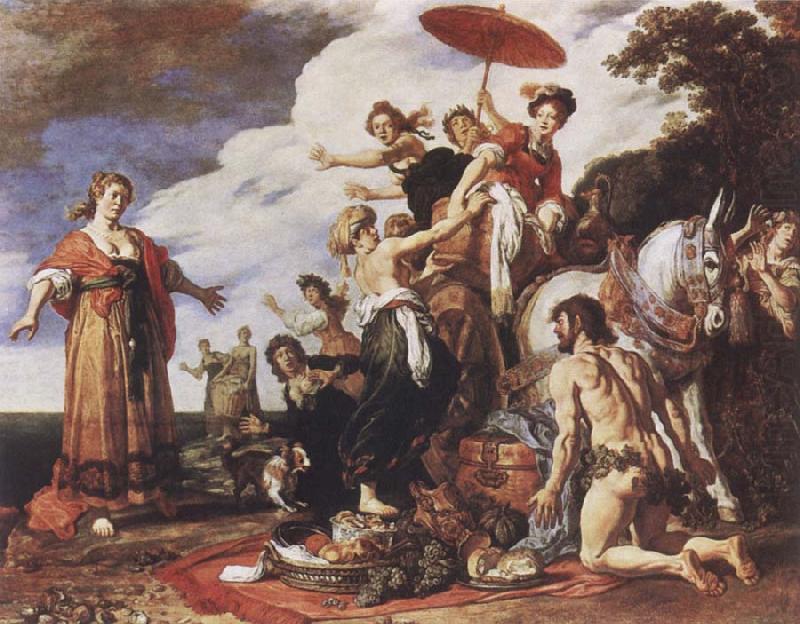 Odysseus and Nausicaa, LASTMAN, Pieter Pietersz.