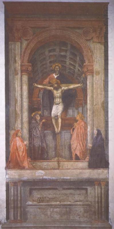 The Saint Three-unity, MASACCIO