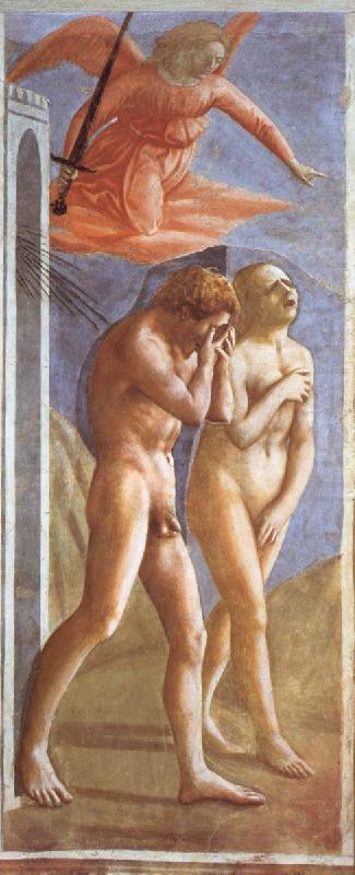 Verdrijving from the paradise, MASACCIO