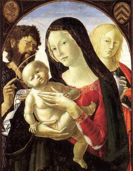 Neroccio Madonna and Child with St John the Baptist and St Mary Magdalene
