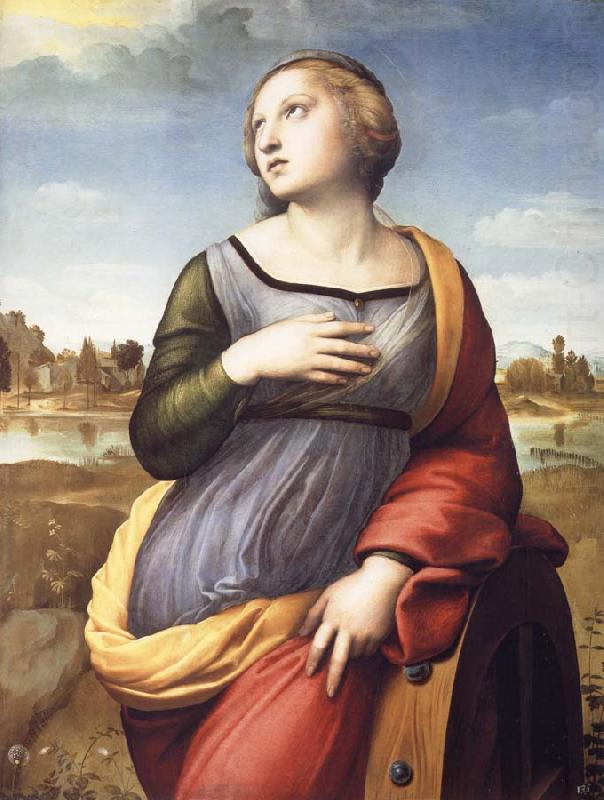 Saint Catherine of Alexandria, Raphael