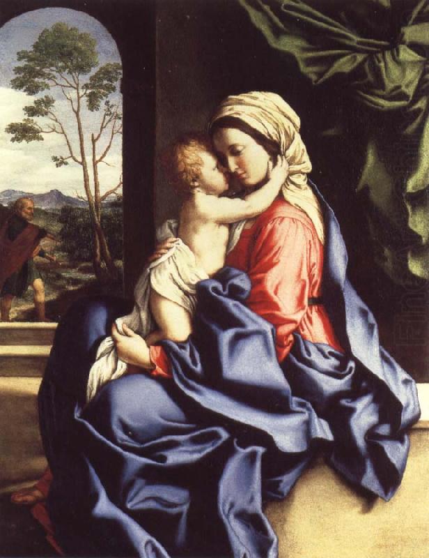 The Virgin and Child Embracing, SASSOFERRATO