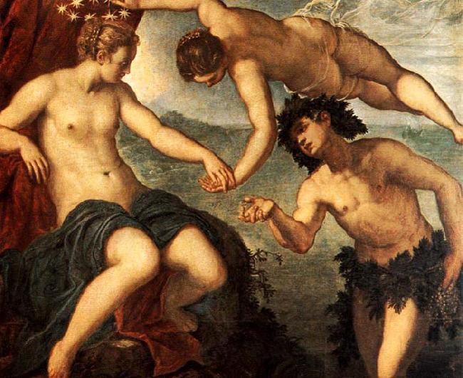 Ariadne, Venus and Bacchus, Tintoretto