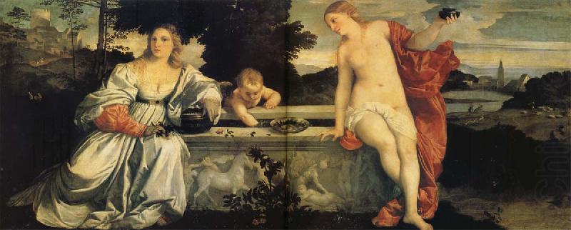 Sacred and Profanc Love, Titian