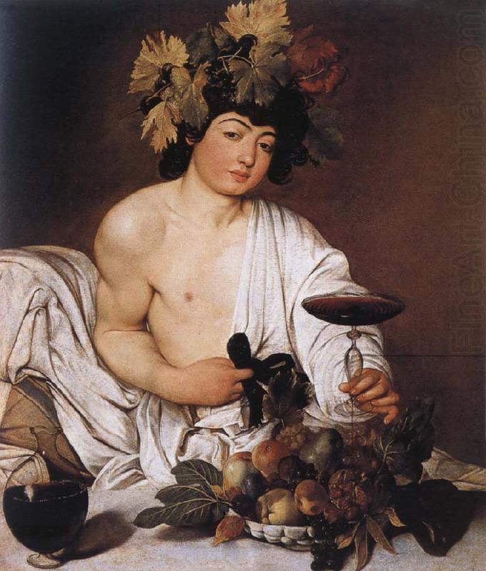 Youthful Bacchus, Caravaggio
