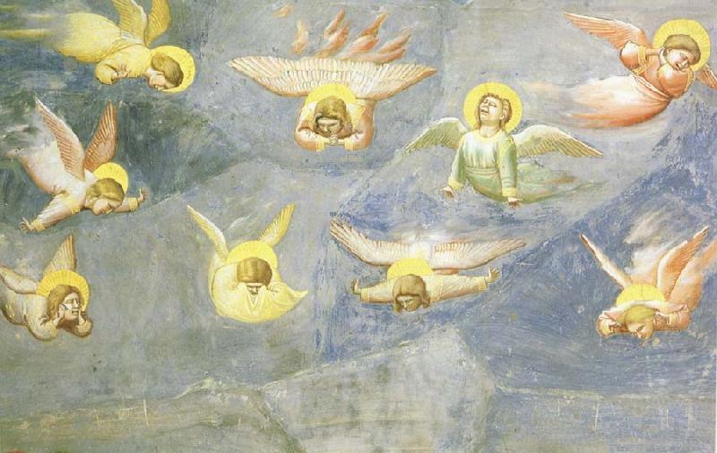Detail of The Lamentation, Giotto