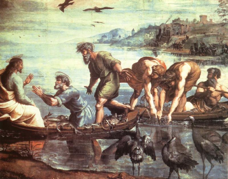 The Miraculous Draught of Fishes, Raphael