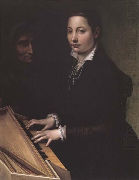 Bernardino Campi Painting Sofonisba Anguissola. Sofonisba anguissola