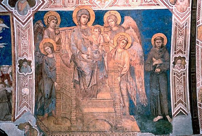 The Madonna of St. Francis., Cimabue