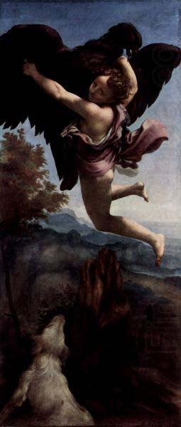 Ganymede Abducted by the Eagle, Correggio