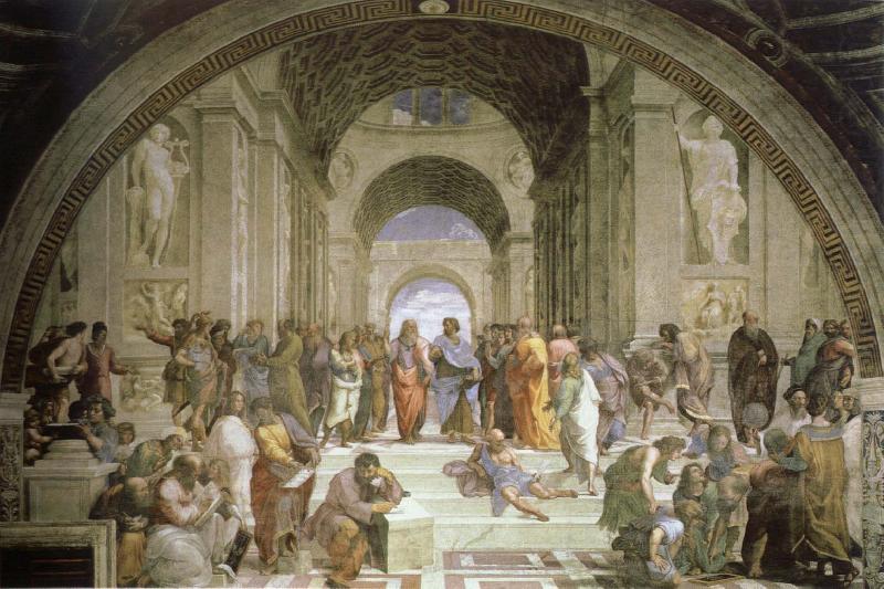 school of athens, Raphael