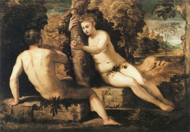 adam and eve, Tintoretto