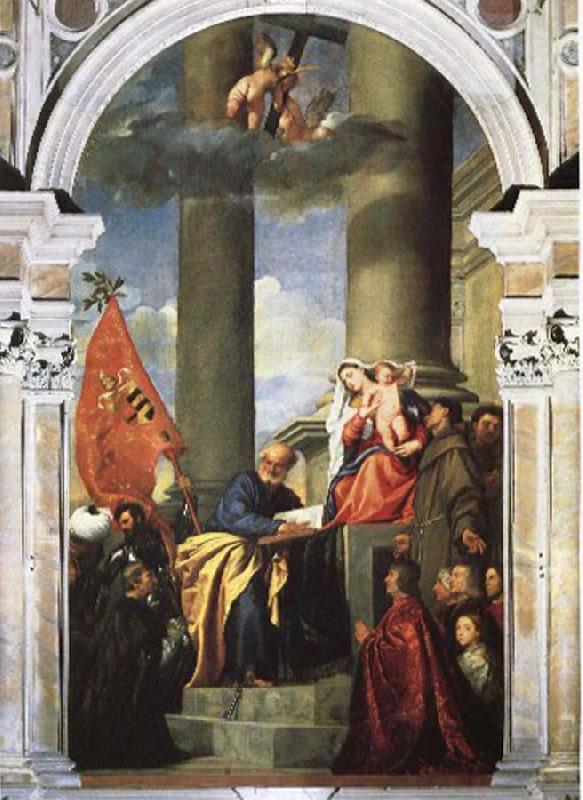 Our Lady of the Pesaro family, Titian