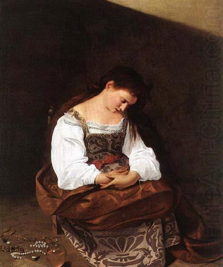 Caravaggio Magdalene oil painting picture