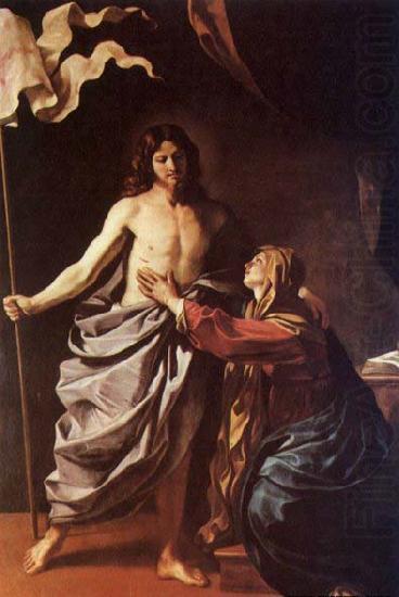 Apparition of Christ to the Virgin, GUERCINO