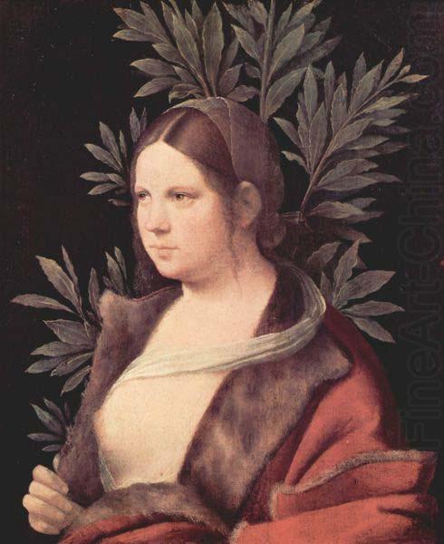 Giorgione Laura Kunsthistorisches Museum, Vienna