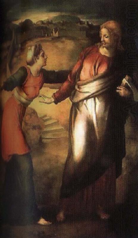 Do not touch me, Pontormo