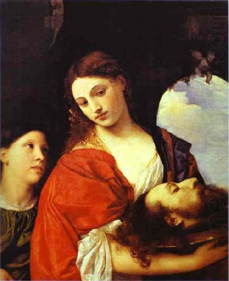 Salome, or Judith, Titian