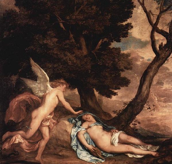 amor und psyche. Amor und Psyche, Anthony Van Dyck