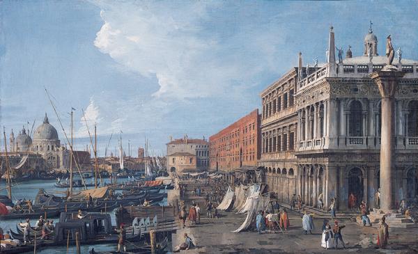 Canaletto The Molo Venice