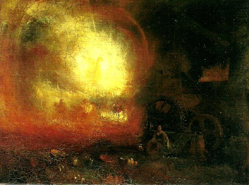 the hero of a hundred fights, J.M.W.Turner