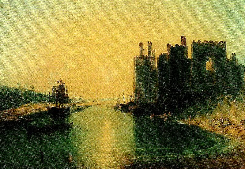 caernarvon castle, J.M.W.Turner