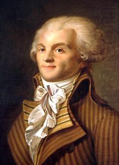 Portrait of Maximilien de Robespierre, Anonymous