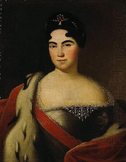 Portrait of Catherine I Portraiture, Anonymous