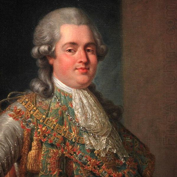 BRAMANTE Louis Stanislas Xavier, comte de Provence oil painting picture