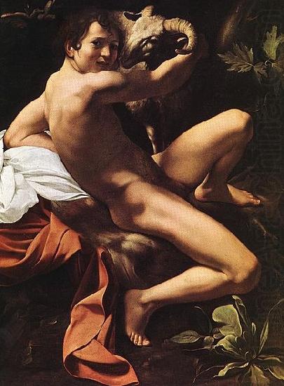 Caravaggio Youth with a Ram oil painting picture