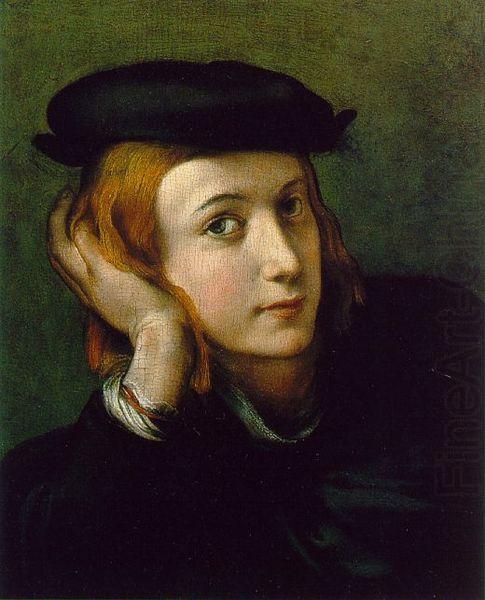 Correggio Portrait of a Young Man oil painting picture