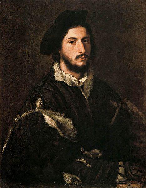 Portrat des Vicenzo Mosti, Titian