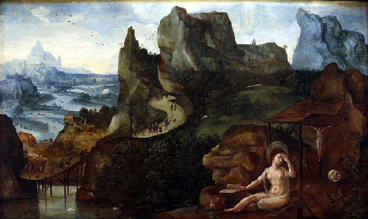 Landscape with the Repentant Mary Magdelene, Anonymous